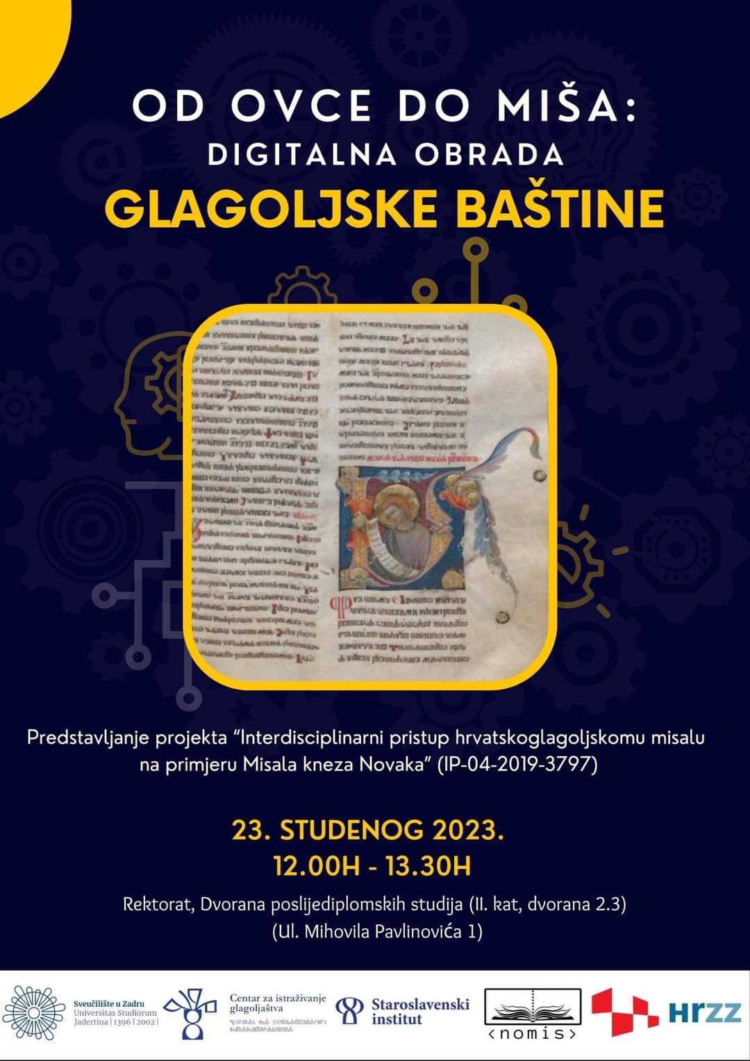 Od ovce do miša: digitalna obrada glagoljske baštine